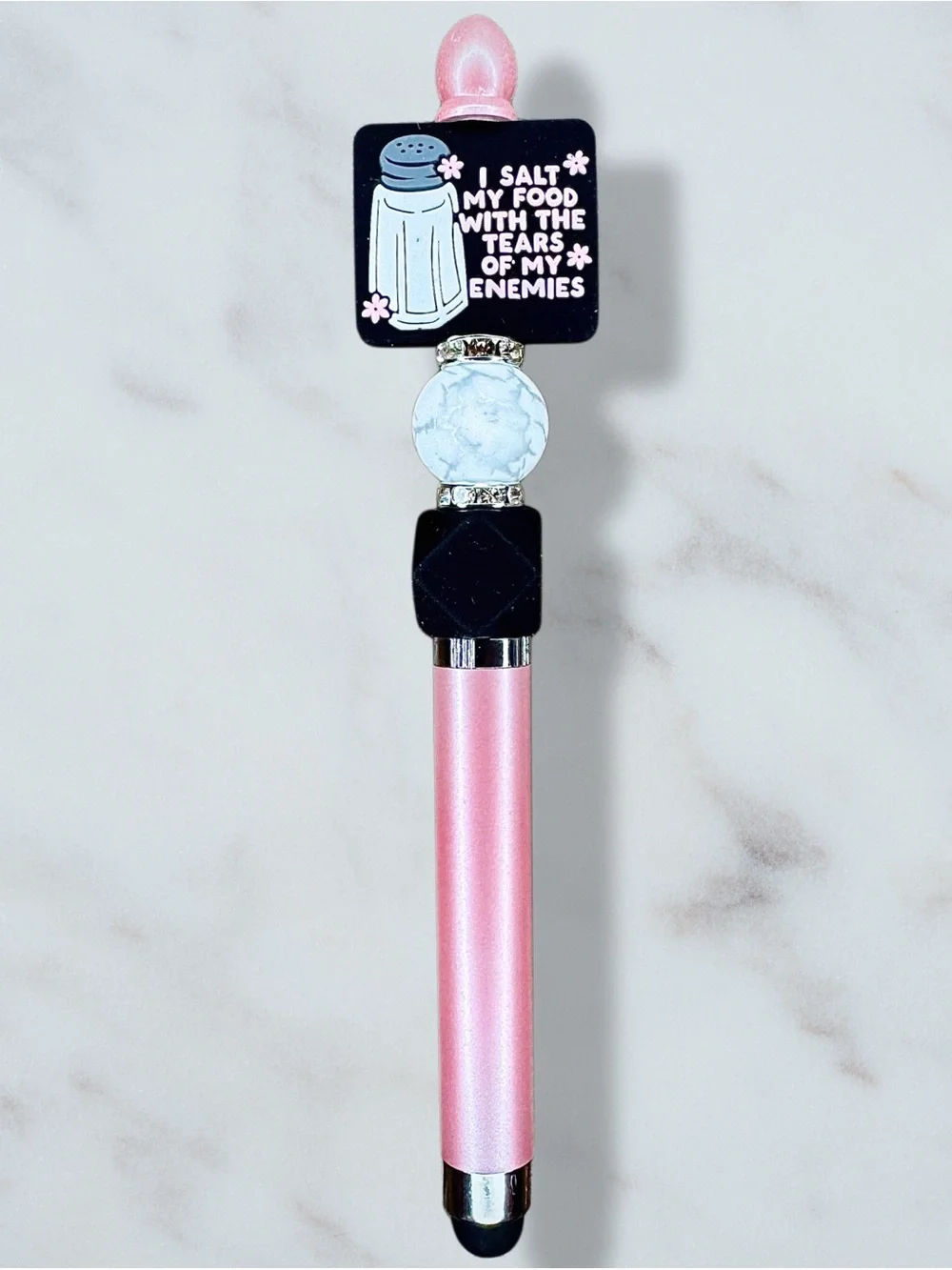 I Salt My Food With The Tears Of My Enemies Novelty Stylus & Pen
